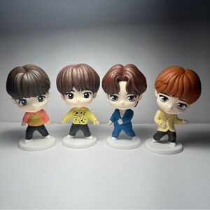 2025 McDonald's TINY TAN x BTS 2025. Features V, Jin, Jimmin, and Suga